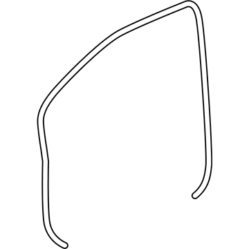 Toyota Yaris Weather Strip - 62312-0D390