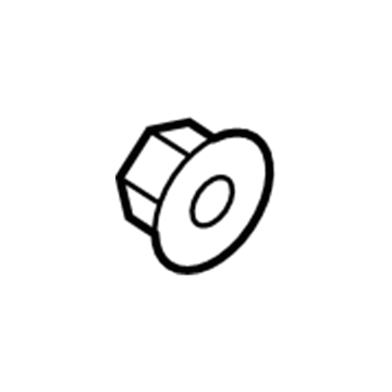 Toyota 90178-A0092 Backup Lamp Assembly Nut