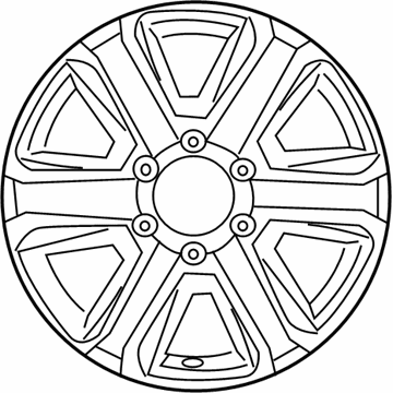 Toyota Tacoma Spare Wheel - 42611-04180