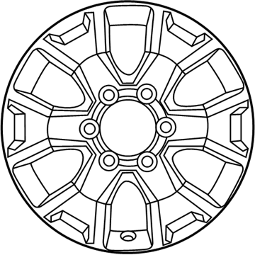 2022 Toyota Tacoma Spare Wheel - 42611-04241
