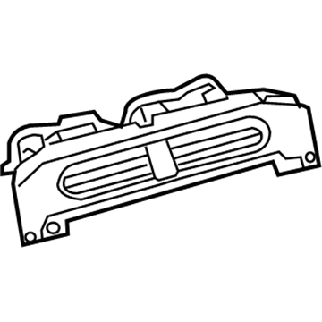 Toyota 55670-52110-C0 Center Grille