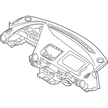 Scion 55302-WB001 Instrument Panel