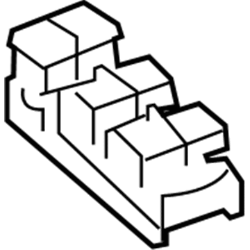 Toyota 84040-0E040 Window Switch, Front Driver Side