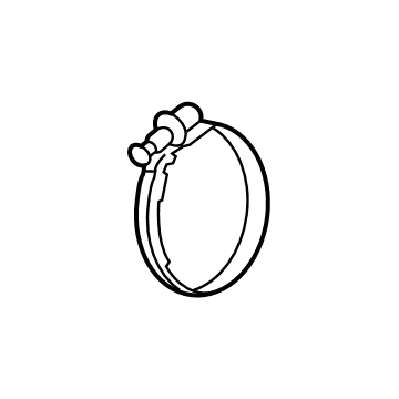 Toyota 96111-10800 Intake Hose Clamp