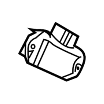 Toyota 87165-28020 Control Module, Rear