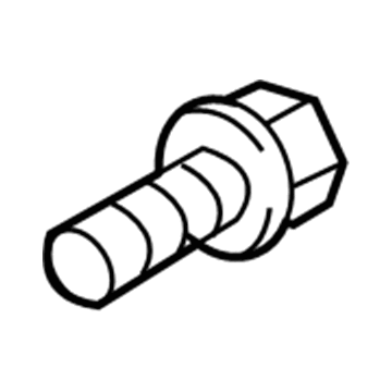 Toyota 90105-06325 Support Cylinder Bolt