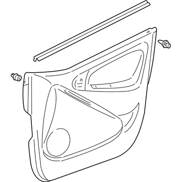 Toyota 67610-52581-B2 Door Trim Panel