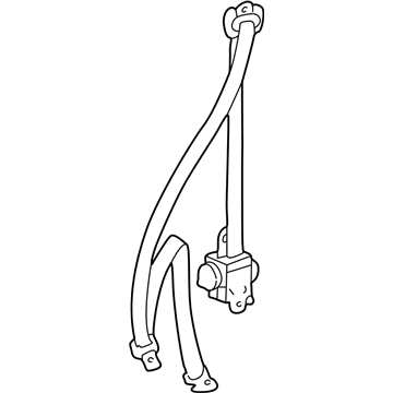Toyota 73220-AC011-A0 Belt & Retractor