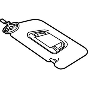 Toyota Tacoma Sun Visor - 74310-04140-C0