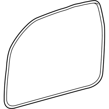 Toyota Tacoma Weather Strip - 62311-04070