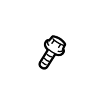 Toyota 90105-10388 Front Pipe Bolt