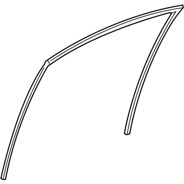 Toyota C-HR Window Run - 68151-F4010