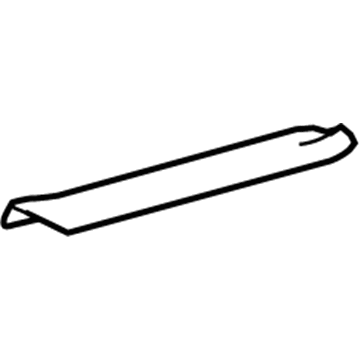 Toyota 67917-48010-C0 Plate, Rear Door Scuff