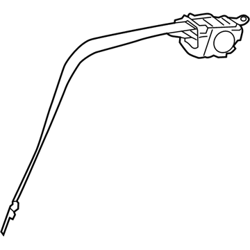 Toyota Avalon Seat Belt - 73370-07010-E1