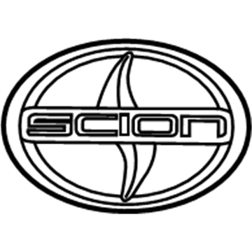 Scion iA Emblem - 75301-WB002