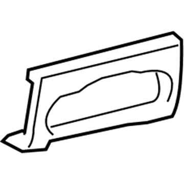 Toyota 51776-60031 Cover Panel, Rear