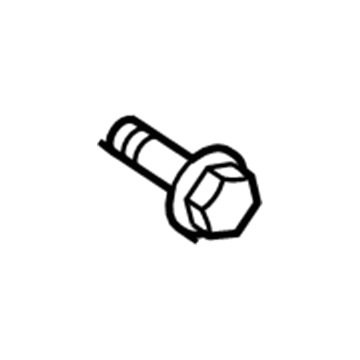 Toyota 52491-60010 Bumper Cover Bolt