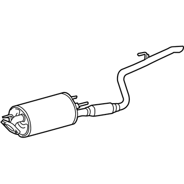 Toyota Sienna Muffler - 17430-0P610
