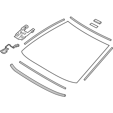 Toyota Avalon Windshield - 56101-07160