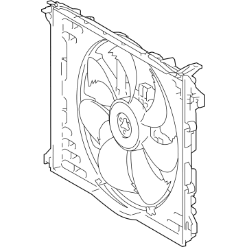 Toyota Mirai Cooling Fan Assembly - 16360-77040