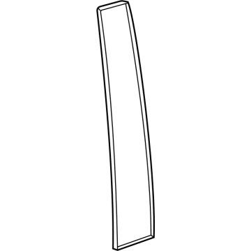 Toyota Mirai Door Moldings - 75072-62010