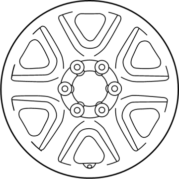 Toyota Tundra Spare Wheel - 42601-0C070