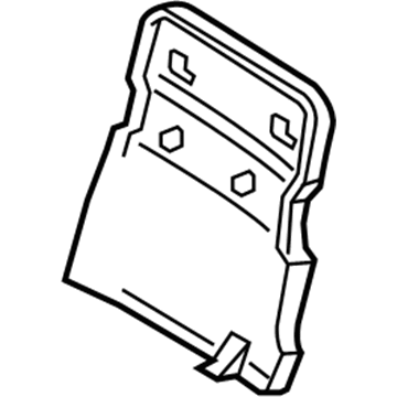 Toyota 71705-33280-E4 Seat Back Panel