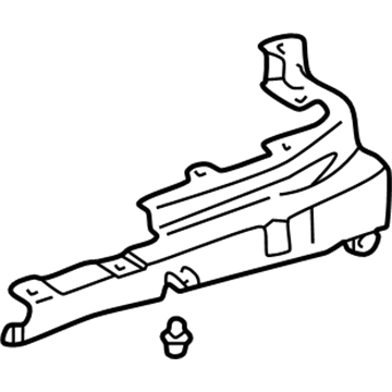 Toyota 64714-17030-C0 Outer Cover, Driver Side