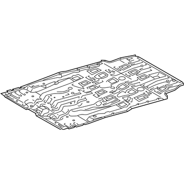 Toyota Sienna Floor Pan - 58111-08031