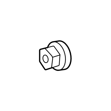 Toyota 90178-A0103 Valve Nut