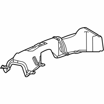 Toyota Exhaust Heat Shield - 58720-0E041