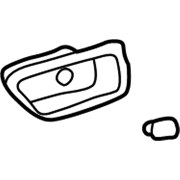 Toyota 69277-AA010-A0 Handle Bezel, Passenger Side