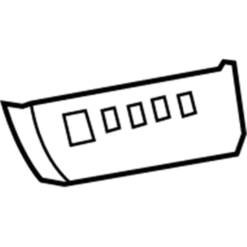 Toyota 55431-08030-B0 Switch Cover