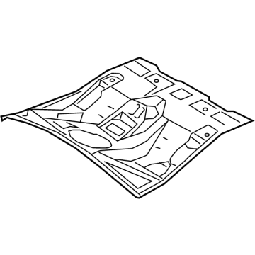 Toyota Avalon Floor Pan - 58211-06250