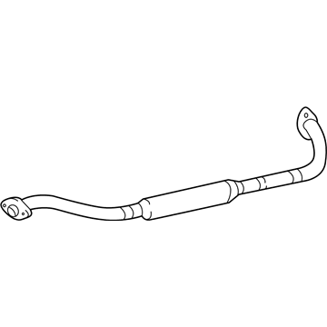 Toyota 17420-7A091 Intermediate Pipe