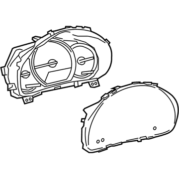 Toyota Instrument Cluster - 83800-5CA90