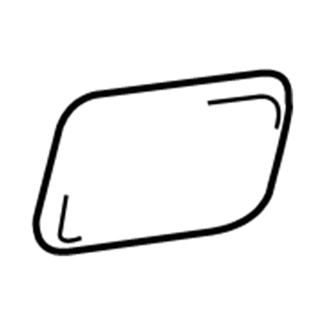 Toyota 62521-04060-B0 Hole Cover, Gray, Passenger Side