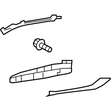 Toyota 52706-12030 Molding Kit