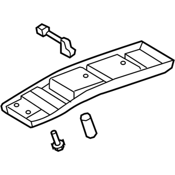 Toyota 63650-0C170-B0 Overhead Console, Gray