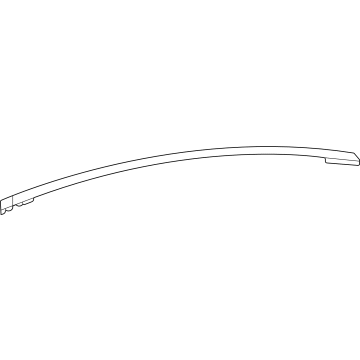 Toyota Prius Door Moldings - 75763-47020
