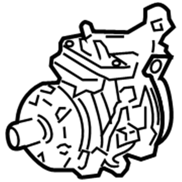 Toyota Solara A/C Compressor - 88320-33100-84