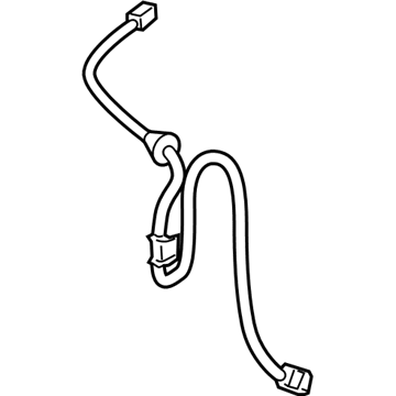 Toyota 89516-06030 ABS Sensor Wire, Passenger Side