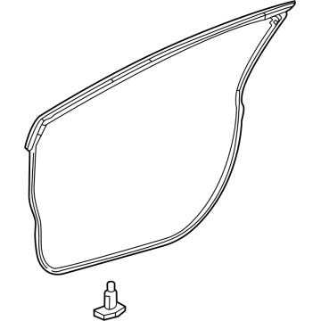 Toyota Prius AWD-e Door Seal - 67862-47070