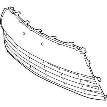Toyota 53112-02450 Lower Grille