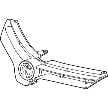 Toyota 53111-02880 Upper Grille