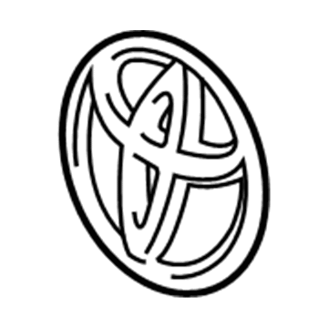 Toyota 75431-02080 Emblem