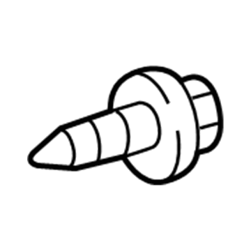 Toyota 90167-A0018 Lower Grille Screw