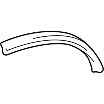 Toyota 53853-35090-B5 Wheel Flare Pad