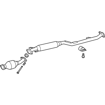 Toyota Sienna Exhaust Pipe - 17420-0P170