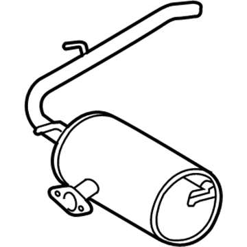 Toyota Sienna Muffler - 17430-0P260